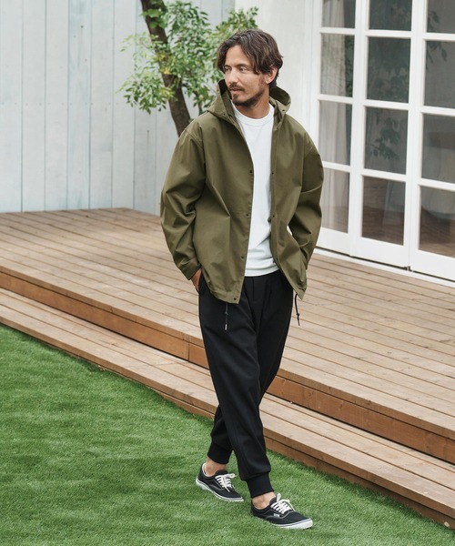 CAMBIO（カンビオ） シャツ ms5719-Dobby Twill Hooded Shirts