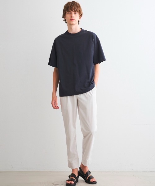 three dots tシャツ パウダリーコットン アーバンフィット
