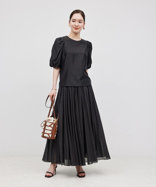 ROPE'（ロペ） スカート シルクコットンサーキュラースカート