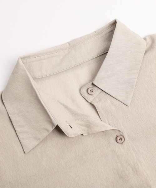 La-gemme ブラウス シャツ シアーシャツ レディース : ZOZOTOWN
