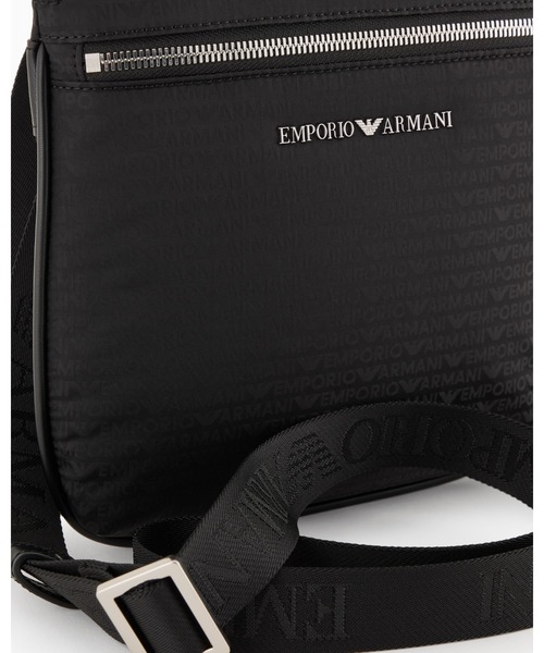 ★ EMPORIO ARMANI ★ メンズ ロゴ ショルダーバッグ EMPORIO ARMANI ショルダーバッグ 「エンポリオ アルマーニ