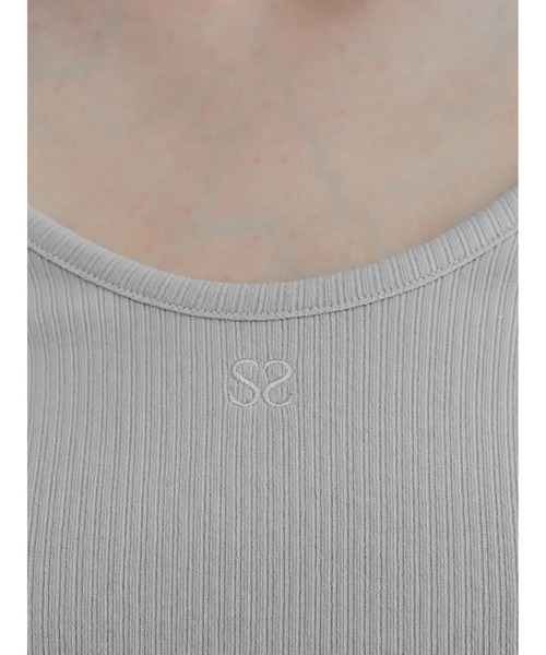 SORIN tシャツ Stretchy Rib U-NECK TOP レディース : ZOZOTOWN