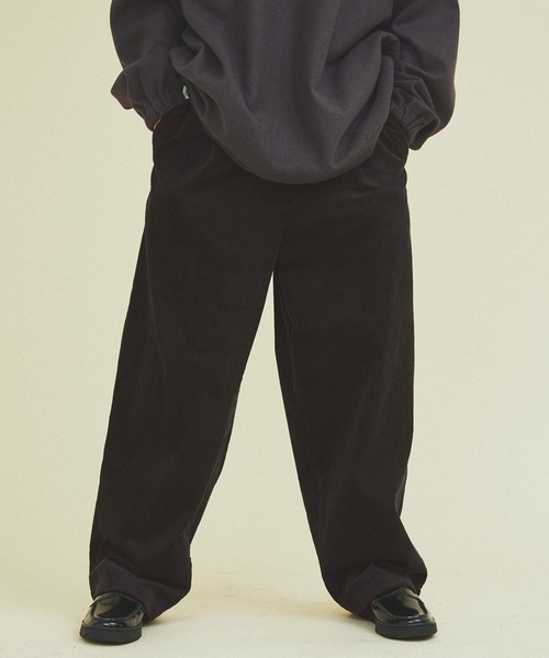 417 EDIFICE カーゴパンツ 「ZOZO限定」Corduroy Wide PANTS