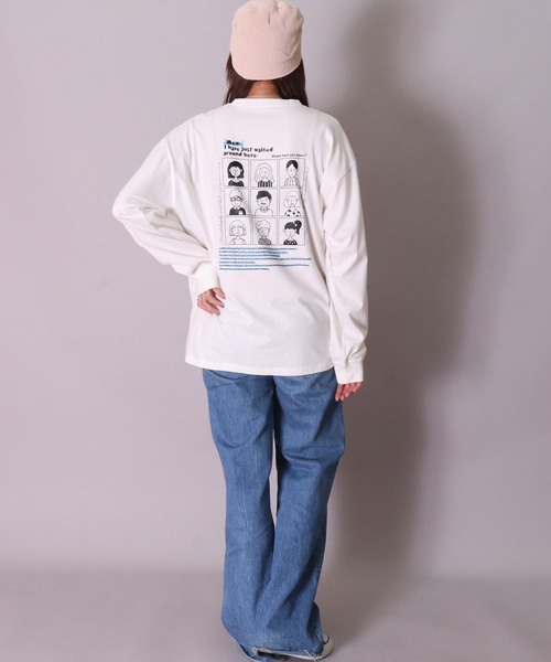 BAYBLO tシャツ (DV)「ユニセックス」エモい 日常 バック