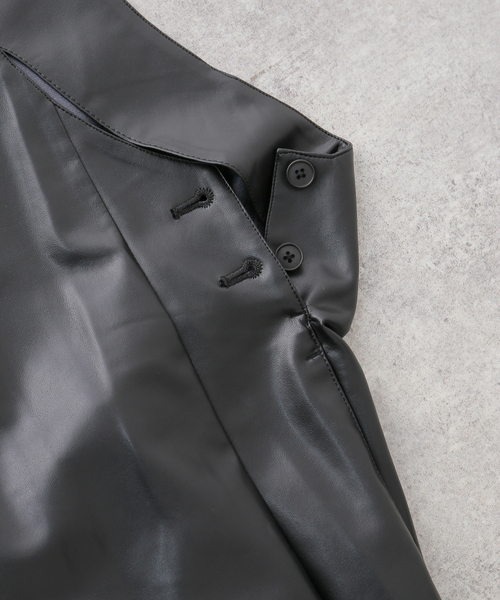 SAYAKADAVIS サロペット オーバーオール SAYAKA DAVIS VEGAN LEATHER 
