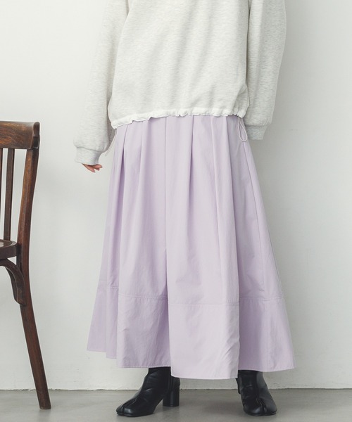 コットン素材スカート hunch スカート コットンライク 切替スカート : ZOZOTOWN Yahoo
