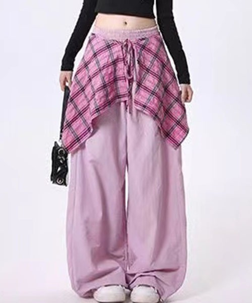 gossip!ロサンゼルス ワイドパンツ カーゴパンツ 2WAYラップスカート