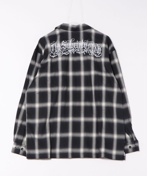 Subciety（サブサエティ） シャツ Ombre check shirt メンズ