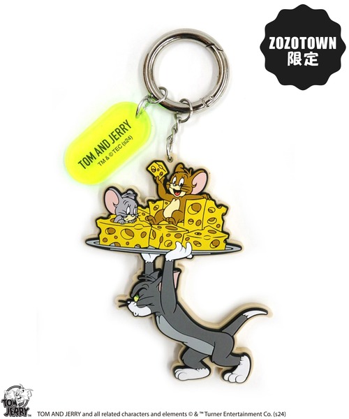 キーホルダー 「公式」TOM and JERRY CHEESE DAY チャーム : ZOZOTOWN