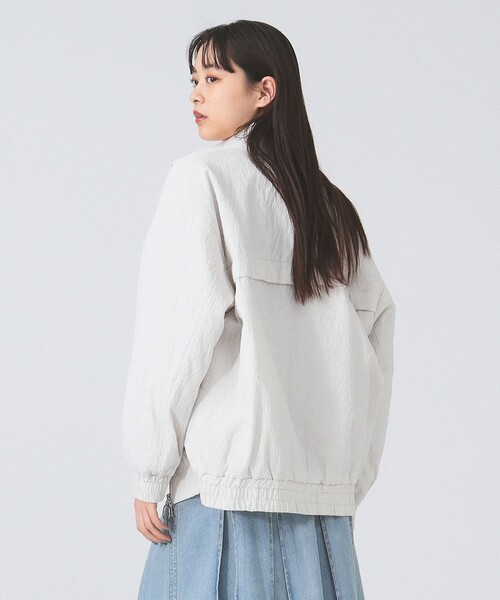 Ray BEAMSジャカード ナカワタ スタンドカラー ブルゾン Ray BEAMS（レイ ビームス）【8/7再値下げ】ジャカード ナカワタ