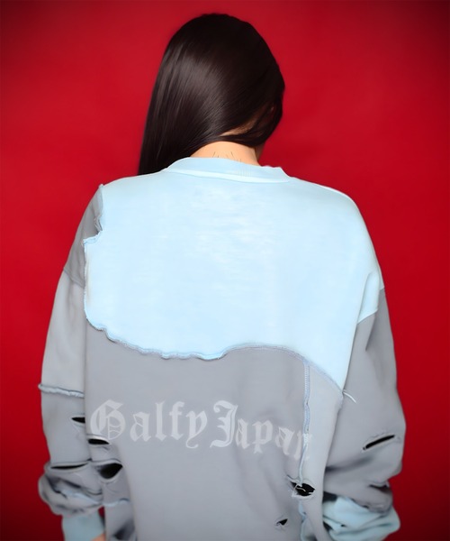 GALFY トレーナー スウェット GALFY-ツギハギゾンビスウェット