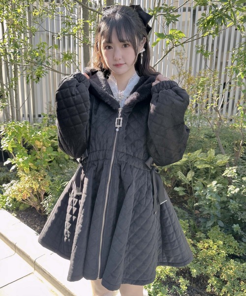 couture BY ROJITA ミニ丈ファーコート セール】ミニ丈ファーコート（その他アウター）｜couture BY