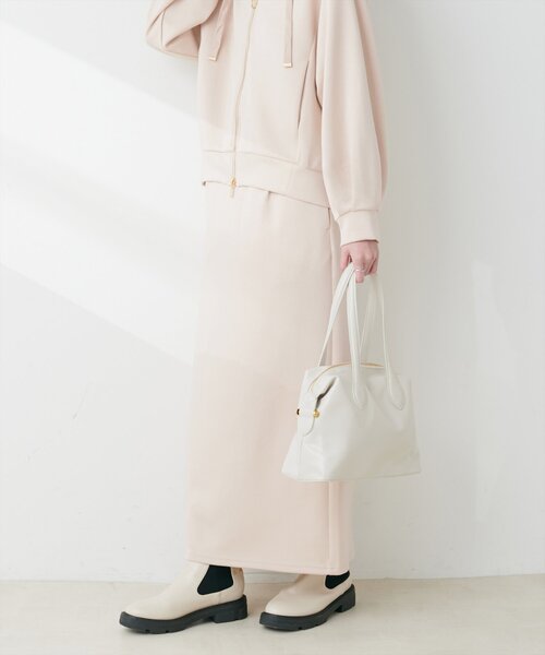 natural couture スカート ふわもちタイトナロースカート : ZOZOTOWN