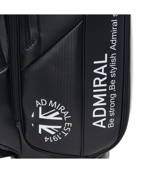 ADMRIAL ゴルフバッグ 【12/28中迄にご購入の場合は即日発送できます】 Admiral Golf（アドミラルゴルフ） ゴルフ キャデイバッグ ソフト
