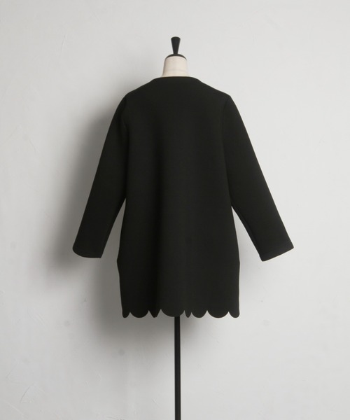 tocco closet ノーカラーコート コート 「ZOZO限定」フラワー