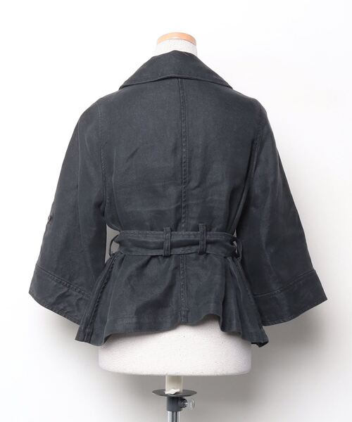nest Robe 「nest Robe」 ジャケット - ネイビー レディース