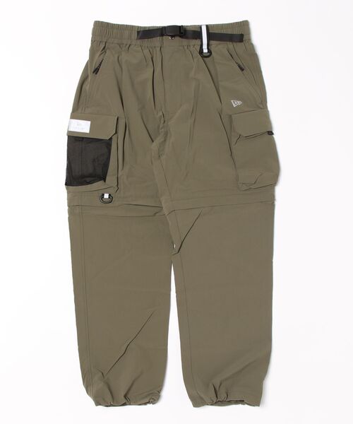 NEWERA OUTDOOR メンズ 2Way トラックパンツ NEW ERA パンツ NEWERA OUTDOOR ニューエラアウトドア
