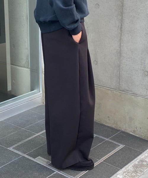 SHINYAKOZUKA パンツ SHINYA KOZUKA/シンヤコヅカ/KNITTED BAGGY