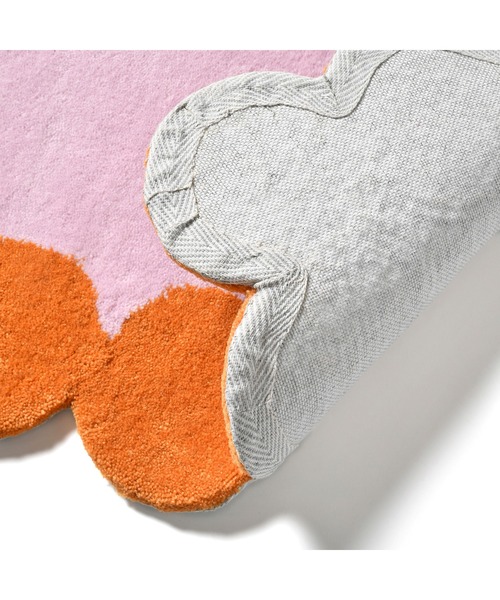 Francfranc（フランフラン） ラグ ラグマット ドットフレーム マット