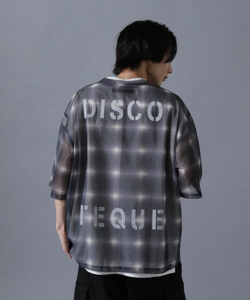DANKE SCHON tシャツ DankeSchon/ダンケシェーン/OMBRE CHECK