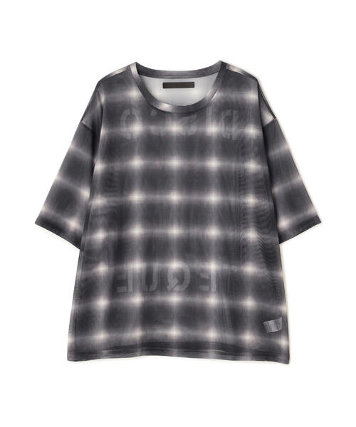 DANKE SCHON tシャツ DankeSchon/ダンケシェーン/OMBRE CHECK