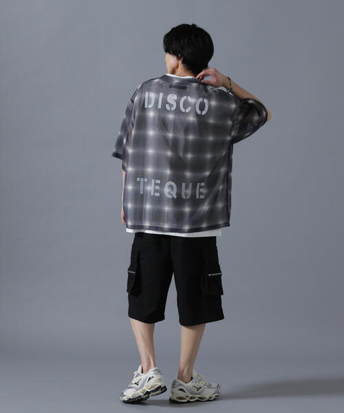 DANKE SCHON tシャツ DankeSchon/ダンケシェーン/OMBRE CHECK