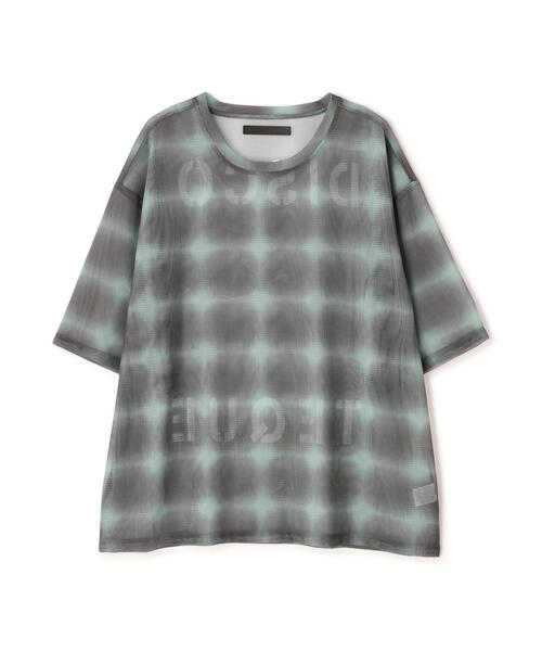 DANKE SCHON tシャツ DankeSchon/ダンケシェーン/OMBRE CHECK