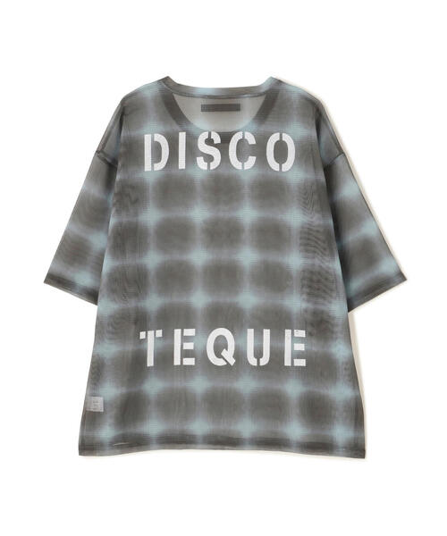DANKE SCHON tシャツ DankeSchon/ダンケシェーン/OMBRE CHECK