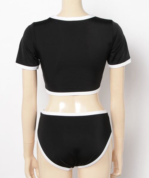 mikomori（ミコモリ） 水着 PIPING T-SHIRT BIKINI レディース