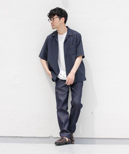 URBAN RESEARCH ROSSO MEN シャツ 半袖 「WEB限定」「セットアップ対応