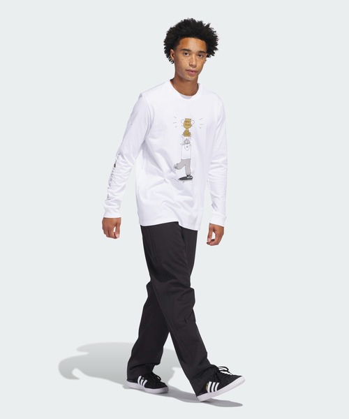 【adidas】ヘンリージョーンズTシャツ adidas tシャツ ヘンリー・ジョーンズ チャンプ 長袖Tシャツ