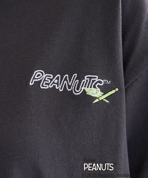 tシャツ 限定展開/別注/PEANUTS/ピーナッツ/バック 刺繍 半袖 Tシャツ レディース メンズ | FREAK'S STORE | 11