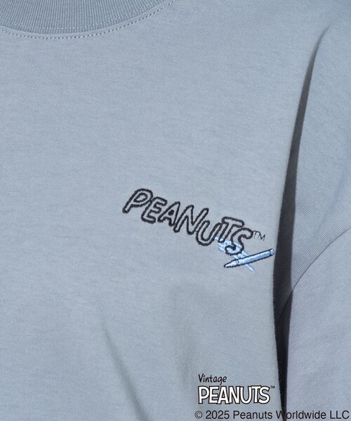 tシャツ 限定展開/別注/PEANUTS/ピーナッツ/バック 刺繍 半袖 Tシャツ レディース メンズ | FREAK'S STORE | 17