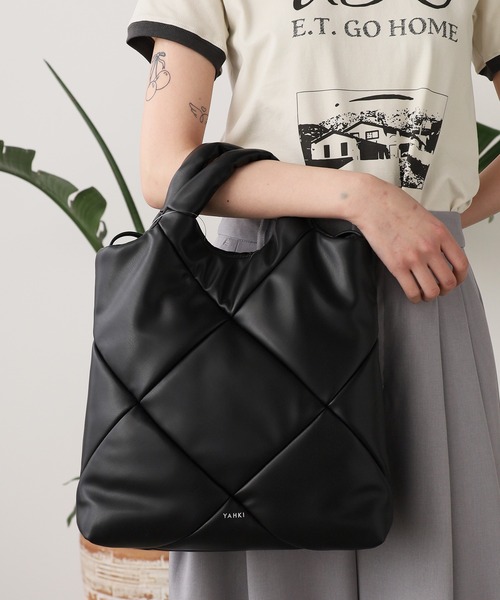 YAHKI（ヤーキ） トートバッグ TOTE BAG トートバック キルティング