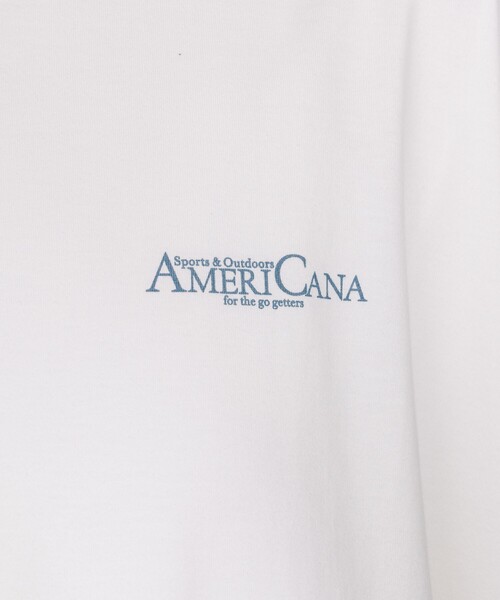 tシャツ Americana × FREAK'S STORE/アメリカーナ 別注 ロゴTシャツ/バックオープンTシャツ レディース | FREAK'S STORE | 10