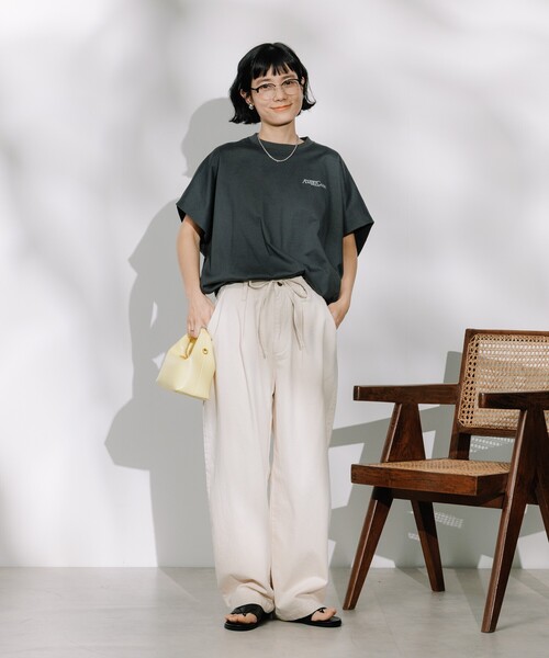 tシャツ Americana × FREAK'S STORE/アメリカーナ 別注 ロゴTシャツ/バックオープンTシャツ レディース | FREAK'S STORE | 15