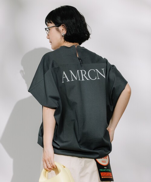 tシャツ Americana × FREAK'S STORE/アメリカーナ 別注 ロゴTシャツ/バックオープンTシャツ レディース | FREAK'S STORE | 16