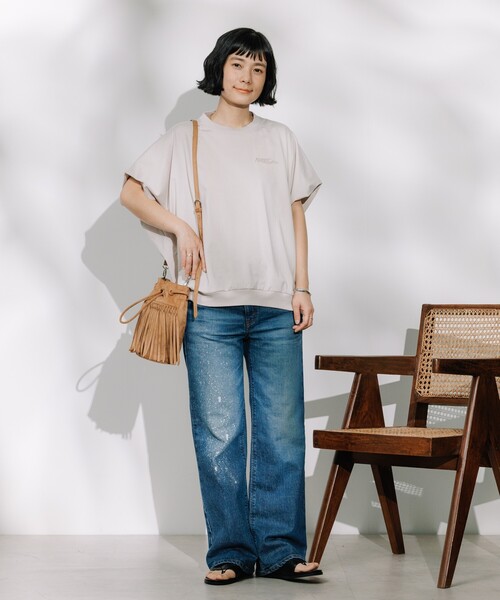 tシャツ Americana × FREAK'S STORE/アメリカーナ 別注 ロゴTシャツ/バックオープンTシャツ レディース | FREAK'S STORE | 20