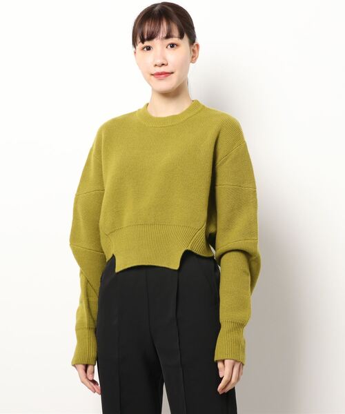 UN3D.（アンスリード） ドルマンスリーブニット FREE ブルー