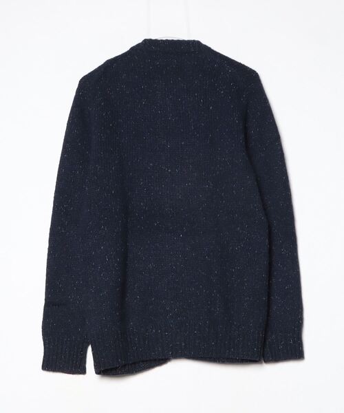 「SHIPS GENERAL SUPPLY」 ニットカーディガン MEDIUM ネイビー メンズ_画像2