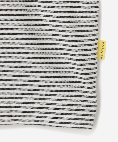 SUTOA マルチカラー ストライプ 半袖Tシャツ L FARAH | 〈別注〉 マルチストライプ 半袖Tシャツ WOMEN（Tシャツ