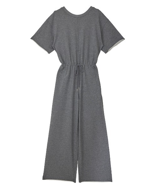Ameri（アメリ） オールインワン BACK OPEN SWEAT ROMPERS レディース