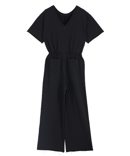 Ameri（アメリ） オールインワン BACK OPEN SWEAT ROMPERS レディース