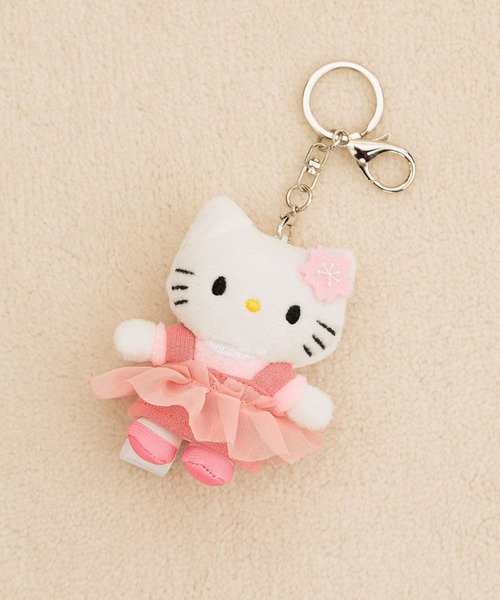 【Me%】【HELLO KITTY】トイキーホルダー　野球、リボン LOWRYS FARM - hello kittyハローキティme% 野球50周年トイ