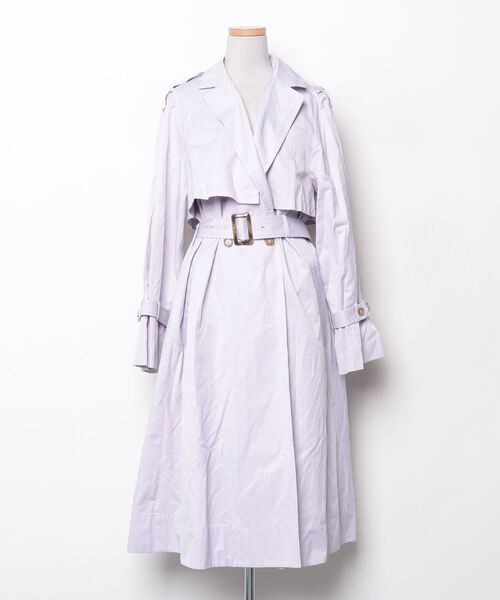 完売品！SNIDEL (スナイデル) バリエーションミドルトレンチコート バリエーションミドルトレンチコート(コート)｜アウター｜SNIDEL