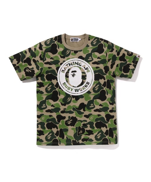 A BATHING APE（アベイシングエイプ） tシャツ ABC CAMO BUSY WORKS