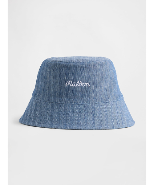GAP 帽子 ハット Gap × Malbon コットンリネン リバーシブル