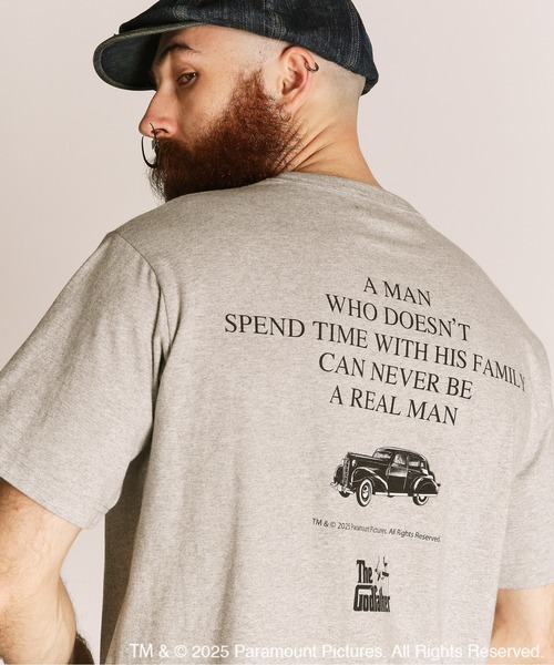 【Schott/ショット】ゴッドファーザー クラシックカー Tシャツ Schott N.Y.C tシャツ x G.F/ショット×ゴッドファーザー/CLASSIC