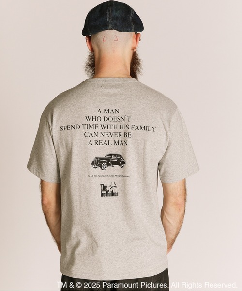 【Schott/ショット】ゴッドファーザー クラシックカー Tシャツ Schott x G.F/ショット×ゴッドファーザー/CLASSIC CAR T-SHIRT