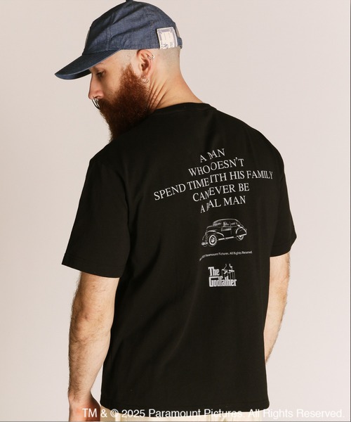 【Schott/ショット】ゴッドファーザー クラシックカー Tシャツ Schott x G.F/ショット×ゴッドファーザー/CLASSIC CAR T-SHIRT
